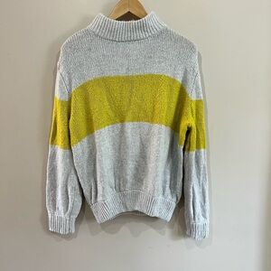 Aerie Soft Knit Sweater in Light Gray